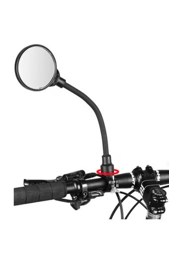Trek Bike Seat + Rearview Mirror