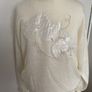 BNWT Cream Jumper, size 14/16 Image 2
