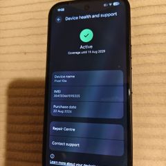 Google Pixel 10a - 7 years of new updates and features, 30+ hours battery, Camera Coach, Gemini Live, Pixel Safe - Obsidian, 256GB