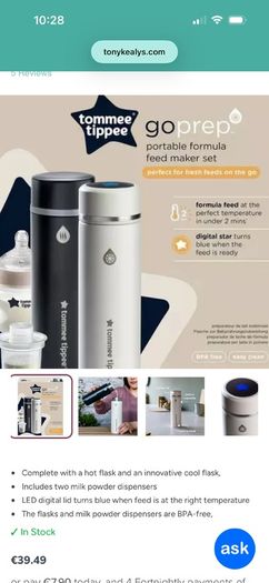 Tommee Tippee Prep and Go