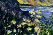 Connemara purple watercolour