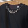 After Dark  Black Lined  Dress. S. 14. Image 2