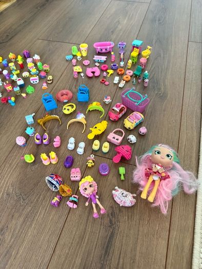 Shopkins collection of Shopkins toys, mini figures, dolls and accessories