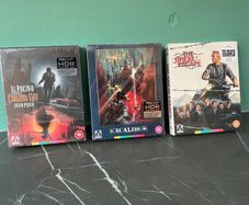The Great Escape Blu Ray/ Excalibur 4K UHD/ Carlitos Way 4K UHD Limited Edition Box Sets