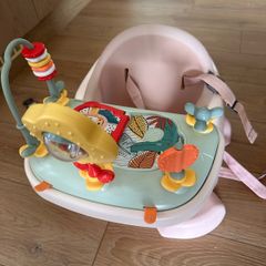 Mamas and Papas Bug 3-in-1 Floor Booster Seat with Activity Tray - Blossom Pink