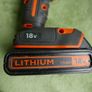 Black+Decker 18V Li-ion Brushed Cordless Combi drill Image 10