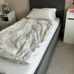 Single bed with pull out 2nd bed frame