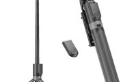 Phone Tripod &amp; Selfie Stick, 180cm Aluminum All in One Extendable Tripod for Smartphone, Portable Travel Phone Stand for Filming, with Wireless Remote for iPhone/Samsung/Android/Camera
