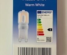 G9 LED dimmable light bulbs (6 pack)