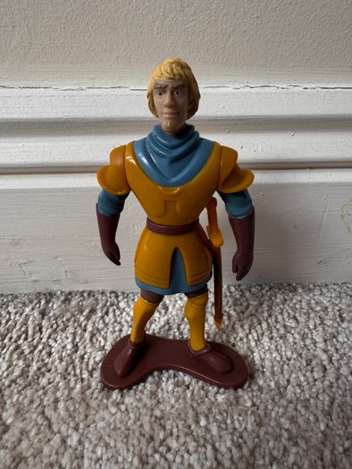 Captain Phoebus McDonalds Happy Meal Hunchback of Notre Dame approx. 12 cm. Used please see photos