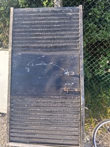 steel door