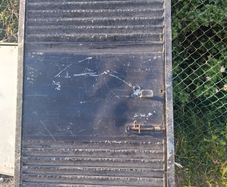 steel door