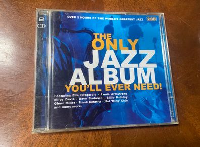 The Only Jazz Album You'll Ever Need Double CD Various Artists