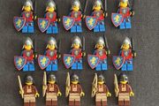 LEGO KNIGHTS : 25 Lion Soldiers vs Mercenaries and Barbarians"