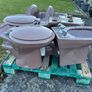 1980s Retro Brown Bathroom Suites X2 Image 6