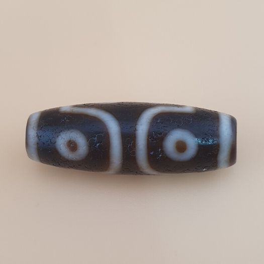 7 Eyes Beautiful Himalayan Tibetan Agate Bead Amulet