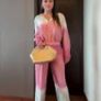 Zara Bloggers Insta Famous Tie-Dye Satin Co-ord Set UK 14 Image 5