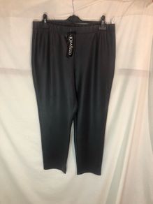 NEW Kim & Co dressy pewter leggings (2XL)