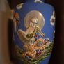 Blue Vintage Vase Image 2