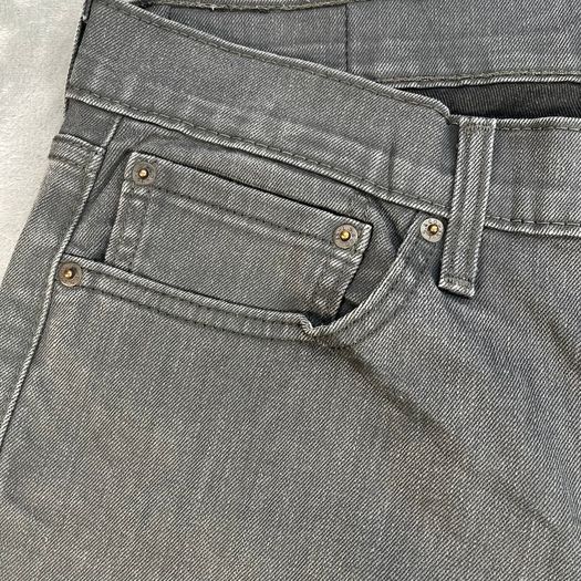 LEVIS 541 Jeans Mens Dark Grey Athletic Tapered Stone Wash W36 L28