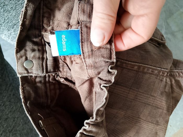 adams brown trousers 12-18 months