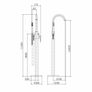Freestanding Bath tap Image 4