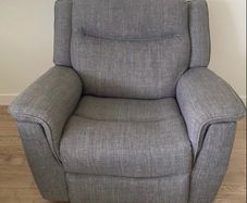 Grey Recliner Chair