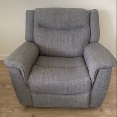 Grey Recliner Chair
