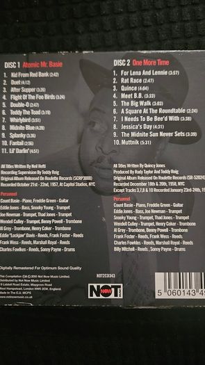 Count Basie - Atomic Basie. 2 CD.