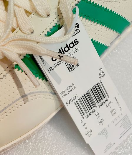 Adidas Training P.T. 70s X Cream Originals FZ5427 UK 10 Trainers (New In Box)