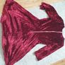 red  tommy hilfiger christmas party dress size 4 Image 2