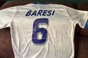 Franco Baresi signed Italy away jersey