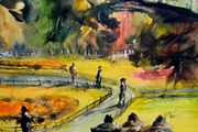 Stephen's green watercolour