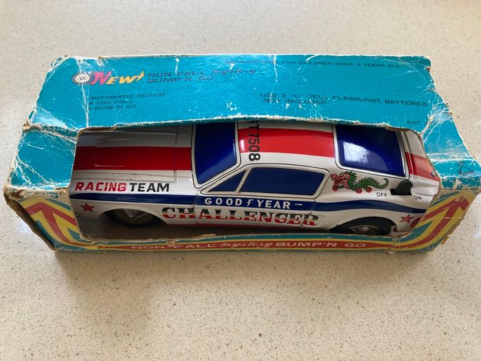 Ford Mustang Tin Toy Scale 1/24 Taiyo RARE