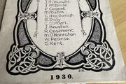 Easter Week Commemoration 1930 Authentic not a copy !