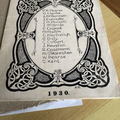 Easter Week Commemoration 1930 Authentic not a copy !