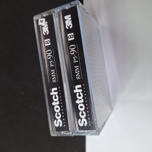 Scotch 3M P5-90 8mm Camcorder Video Cassette Tapes (Pre-owned, Pack of 2)