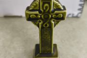 Irish  Celtic Cross Green Ceramic made in Ireland