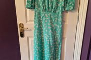 Green Flowery Dress