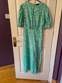 Green Flowery Dress