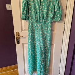 Green Flowery Dress