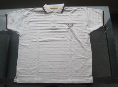 White Sports Tee Shirt.