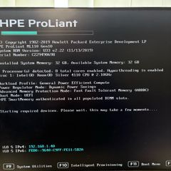 HPE ProLiant ML110 Gen10 Server 32GB RAM Xeon Silver 4110