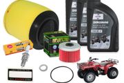 Honda Trx300 Big Red Quad/atv Service Kit 1988-2000 Inc Air, Oil Filters, Plug..