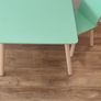 Kids wooden green table and 2 chairs Image 2