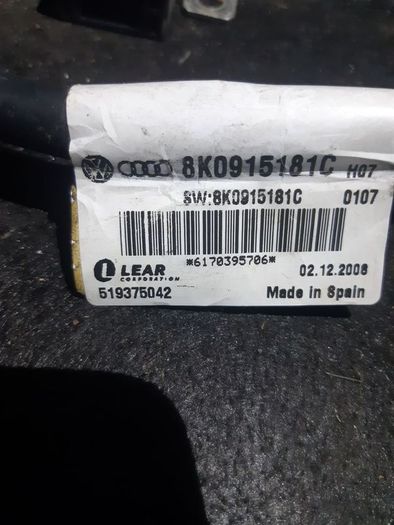 Audi a4 s4 8k a5 s5 a6 c6 Battery Control Unit Battery Monitoring 8k0915181c