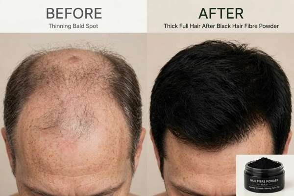 Hair fibre  concealer products