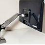 Ergotron LX Desktop polished alloy monitor stand Image 5