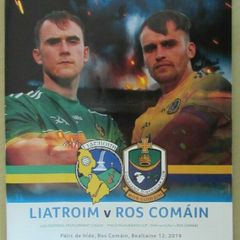 2019 Leitrim v Roscommon - Connacht GAA Senior Football Q.F. Programme