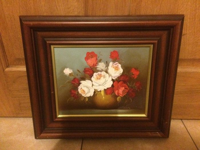 oil painting on board framed free postage
